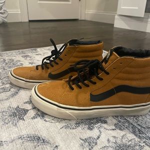 Unique yellow vans